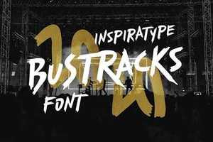 Bustracks Script Font