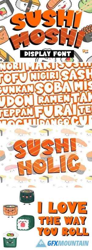 Sushi Moshi Font 