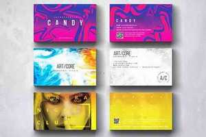 Creative Multipurpose Business Card Design Set 5