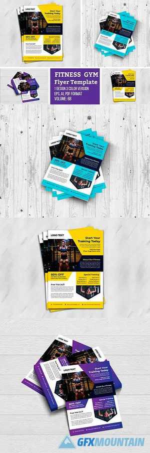 Fitness Gym Flyer Template 4691698