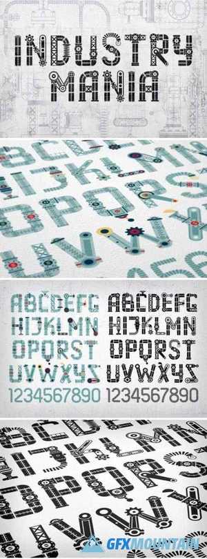 Industry Mania Font 