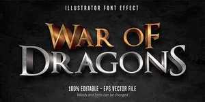 3d Game Style Editable Font Effect