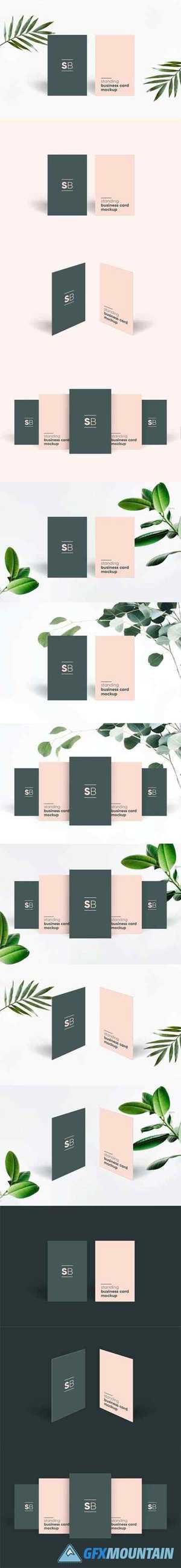 Standing Business Card Mockup 4126731 