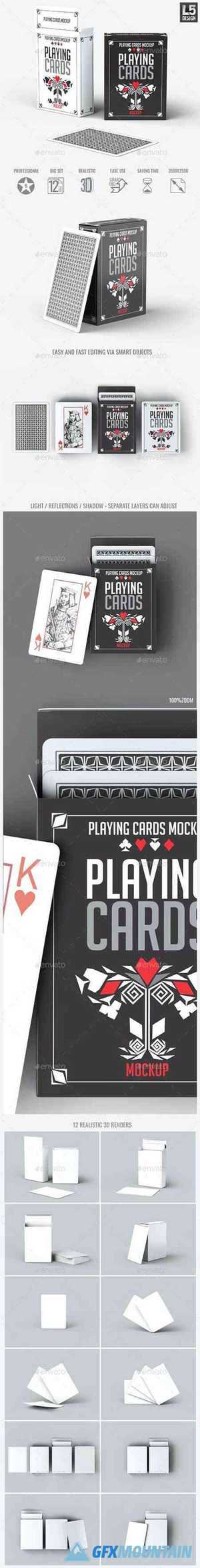 Playing Cards Mock-Up 15963077
