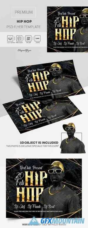 Hip Hop – Premium PSD Flyer Template