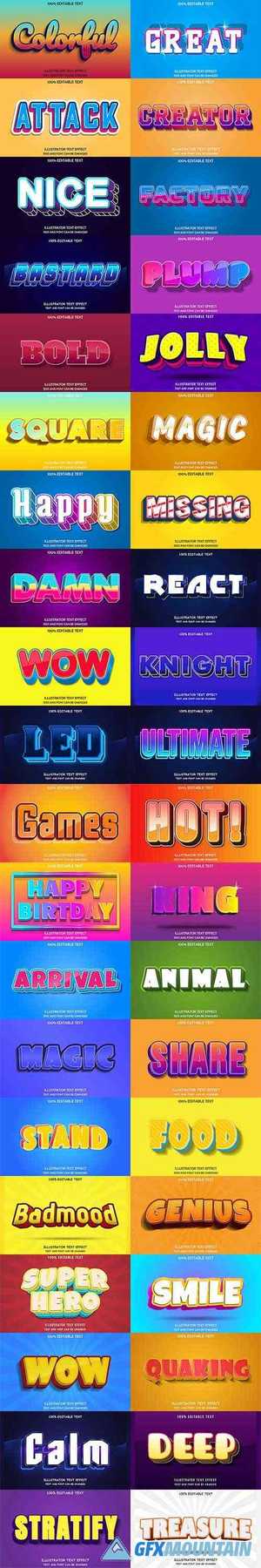 Creative Modern Text Effect Style