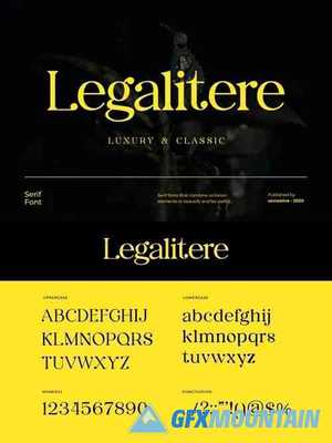 Legalitere Serif Font 