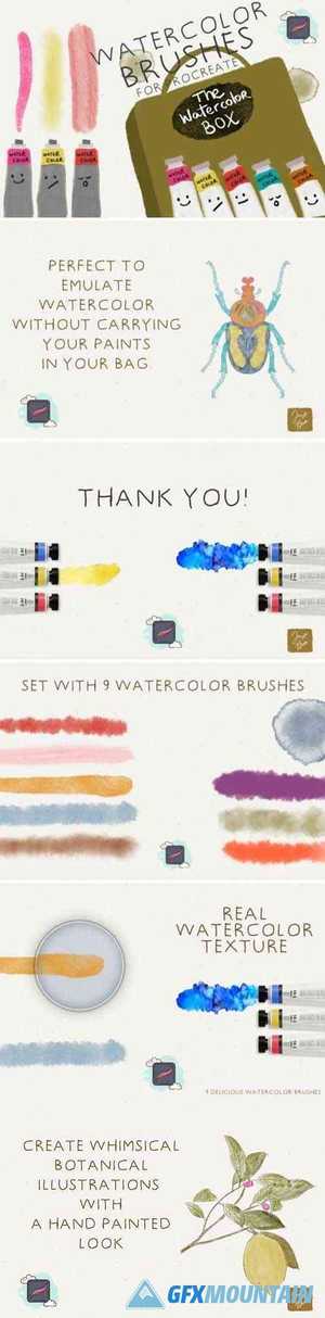 The Procreate Watercolor Box 4406653