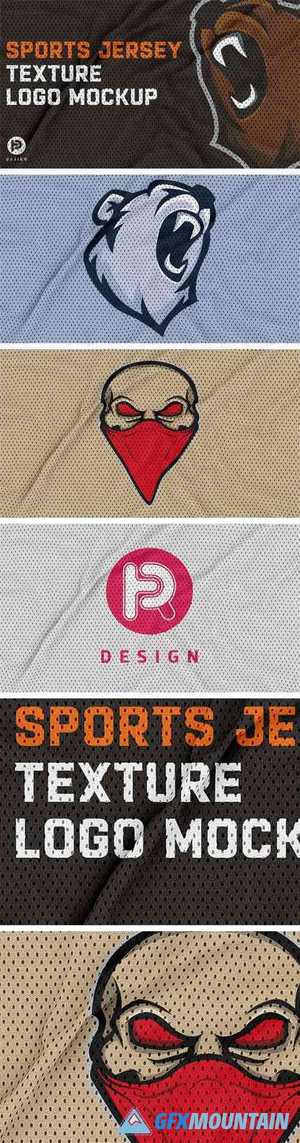 Download Jersey Texture Logo PSD Mockup » Free Download Graphics ...