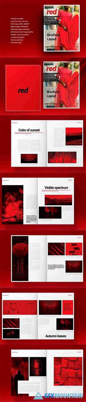 Red Brochure Layout 5150582