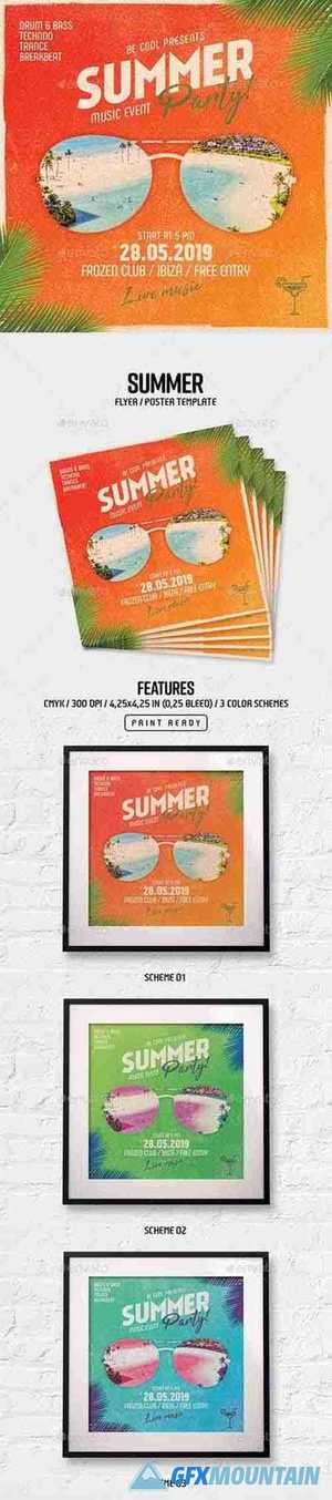 Summer Flyer Poster 24011037