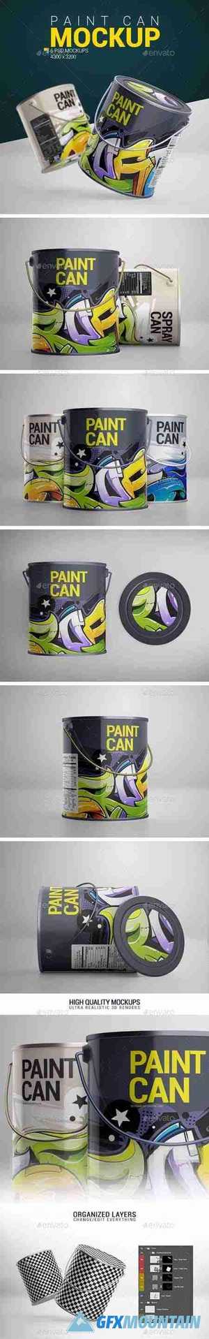 Paint Can Mockup 24030529