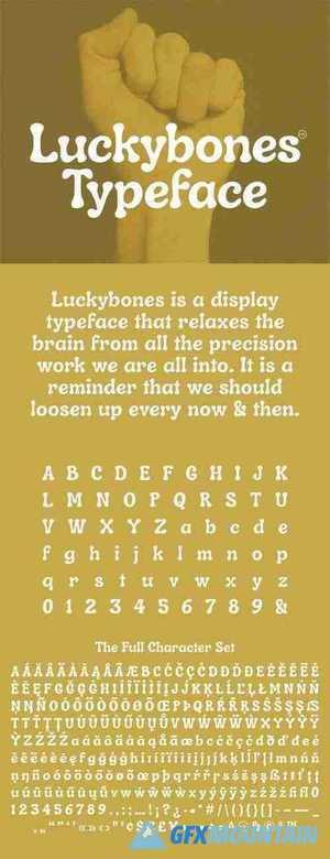Luckybones Display Typeface