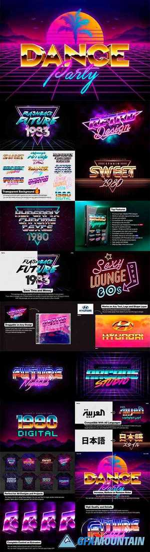 80s Text and Logo Effects Vol.2 3479337