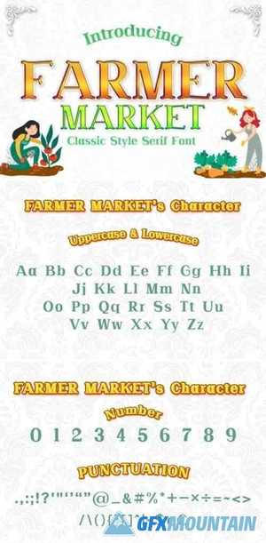 Farmer Market Font 