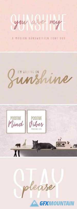 You Are My Sunshine Font 