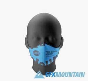 Medical face Mask mockup 5224041