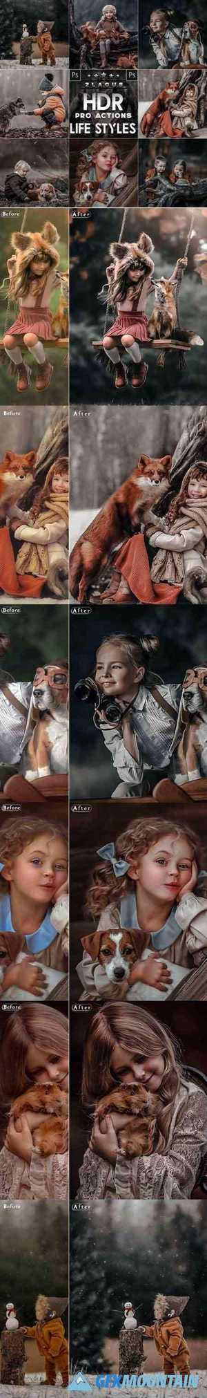 PRO HDR Photoshop Actions 26629578
