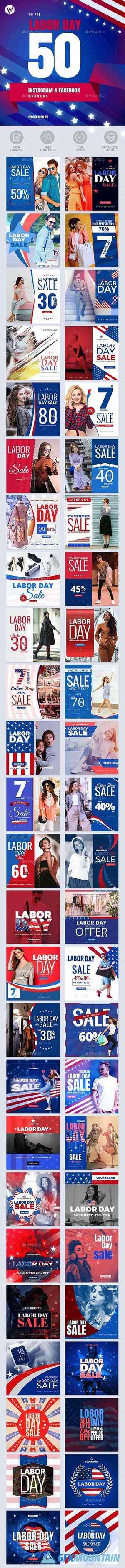 50 Labour Day Banners 28022685