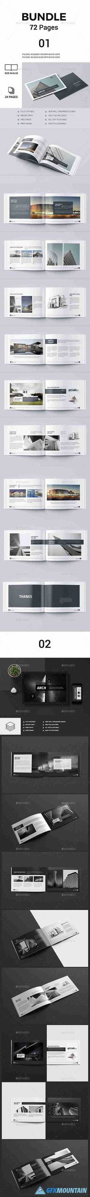 Bundle | Modern Architecture Brochures 72 Pp A4 & A5 22562189