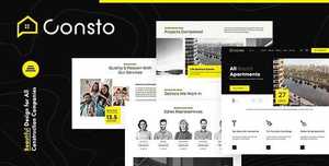 Consto v1.0 - Industrial Construction Company HTML Template - 6 July 20 [themeforest, 27412976]