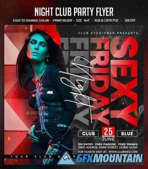 Night Club Party Flyer 28450646