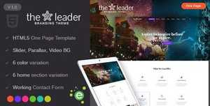 The Leader v1.0 - Creative Business HTML Template [themeforest, 19239520]