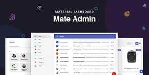 Mate v2.0 - React Admin Template With Redux Material Design - 8 July 20 [themeforest, 21234776]