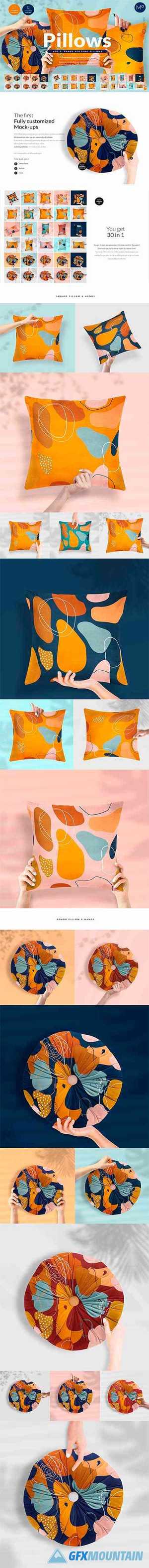 Pillows vol.3: with Hands Mock-ups 5312420