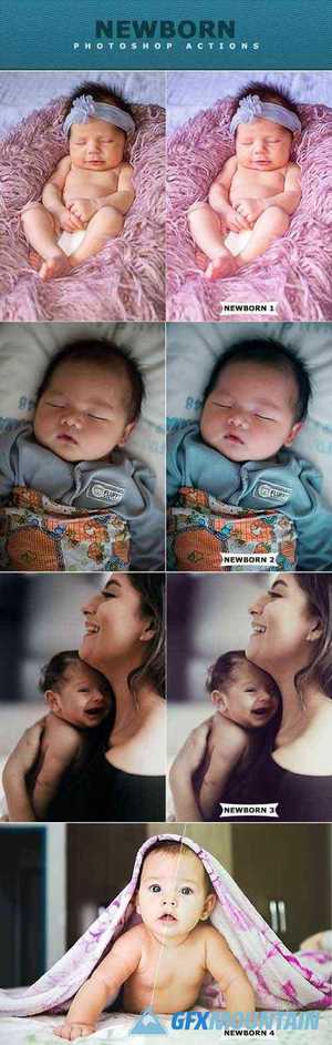 Newborn Photoshop Actions 28297457