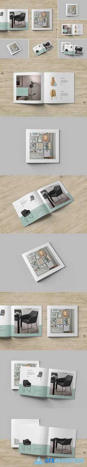 Square Brochure and Catalog Mockups 5487730