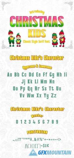 Christmas Kids Font