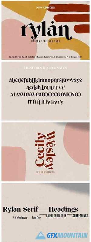 Rylan Modern Serif Font