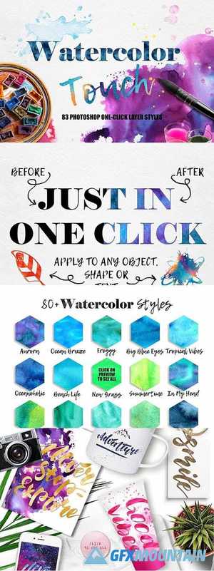 Watercolor Photoshop Layer Styles 5570845