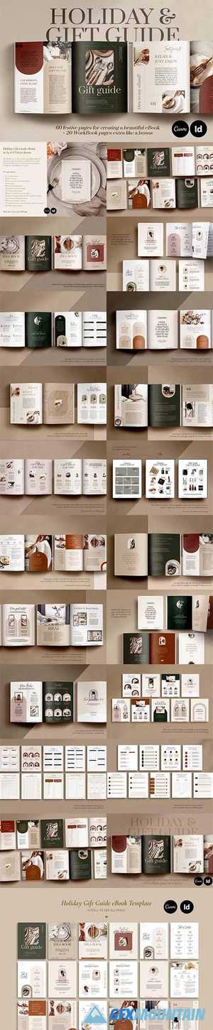 Holiday Gift Guide / CANVA, InDesign 5583184