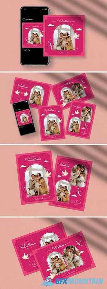 Valentine Greeting Card- Photo booth