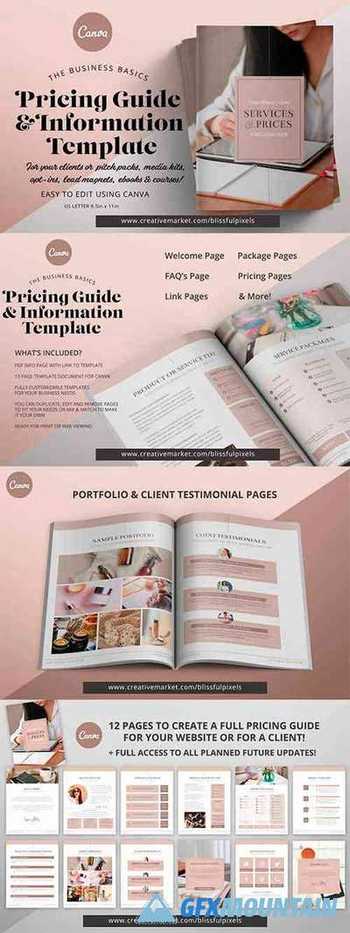 Pricing Guide & Info Template 5636467