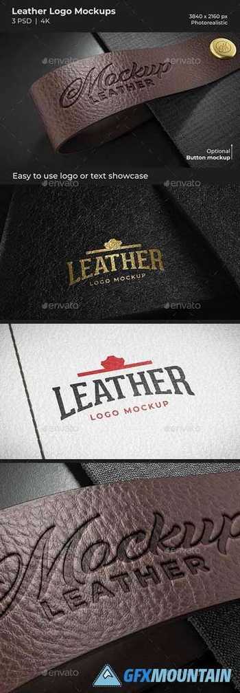 Leather Logo Mockups 29703619