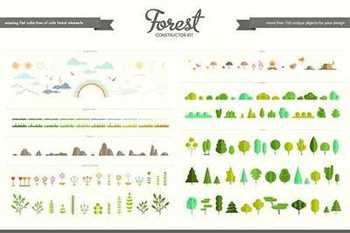 Flat Forest Creator Set