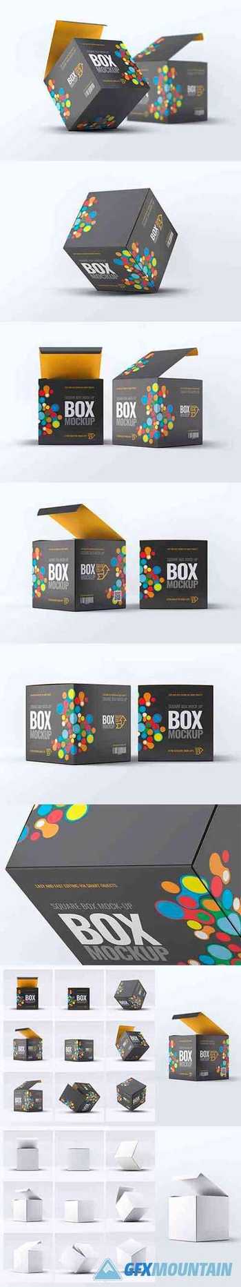 Square Box Mock-Up