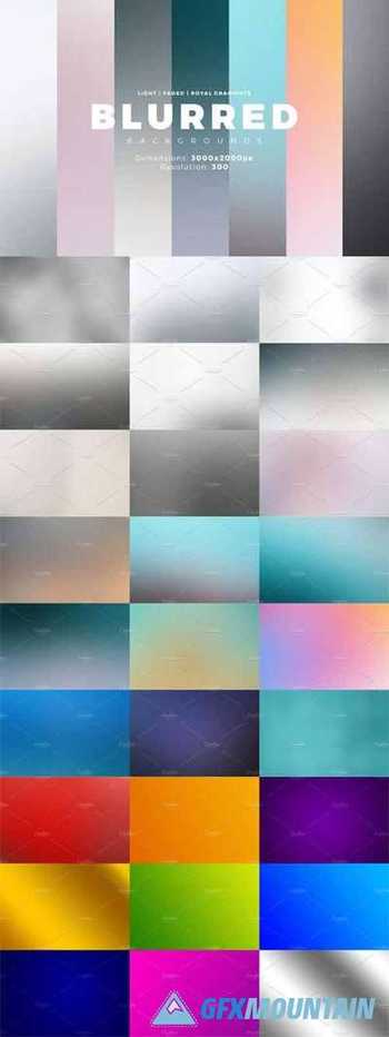 30 Blurred Backgrounds + Gradients 4716806
