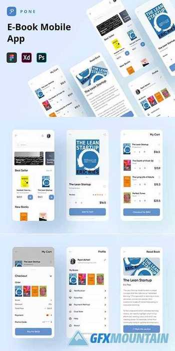 Pone - E-Book Mobile App