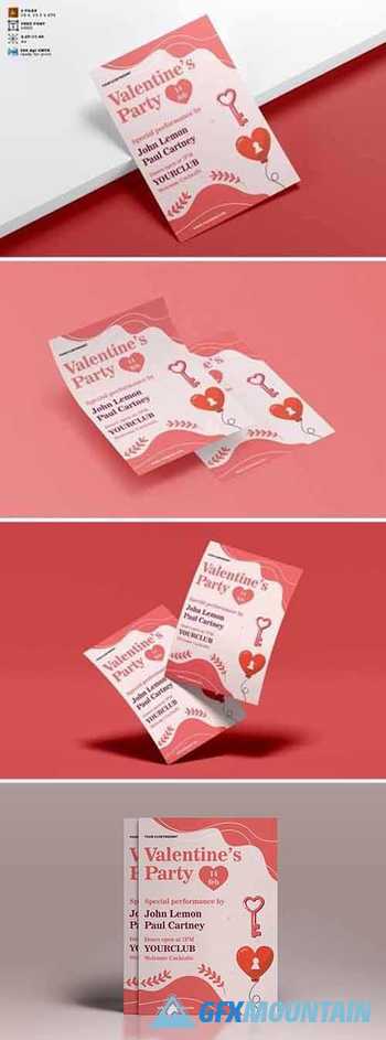 Valentines Day Flyer Template Vol. 07