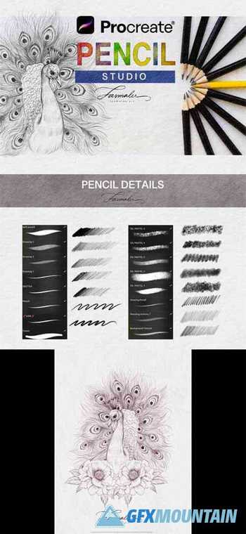 Pencil Studio Procreate Brush