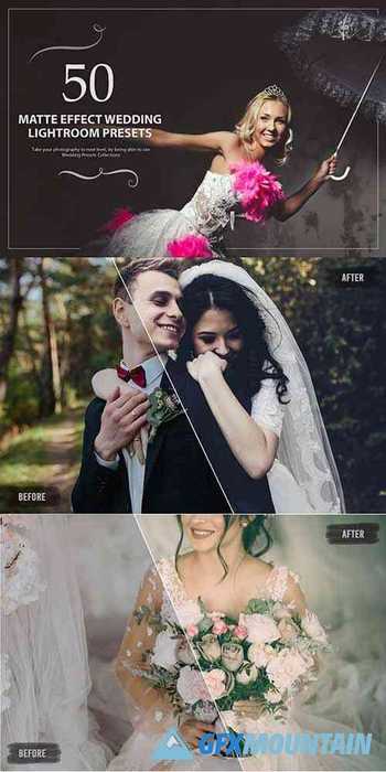 50 Matte Effect Wedding Presets 5784161