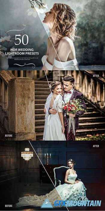 50 HDR Wedding Lightroom Presets 5784152
