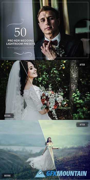 50 Pro HDR Wedding Lightroom Presets 5784197