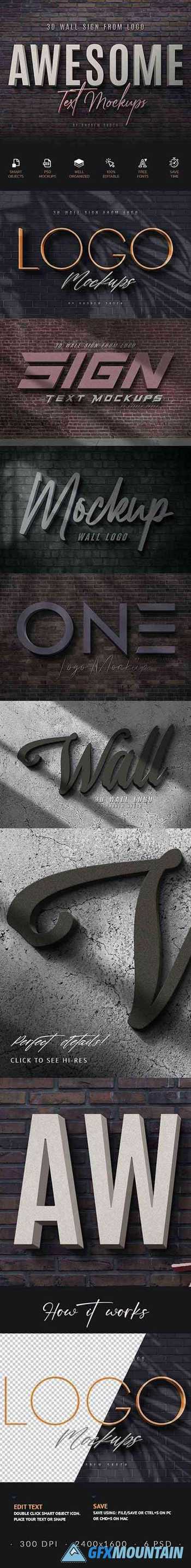 3D Wall Logo Creator 30352685