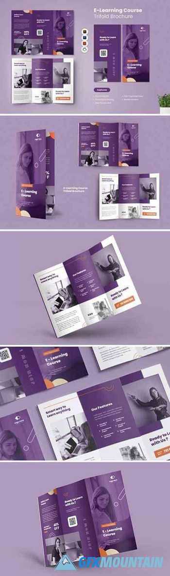 E-Learning Course Trifold Brochure