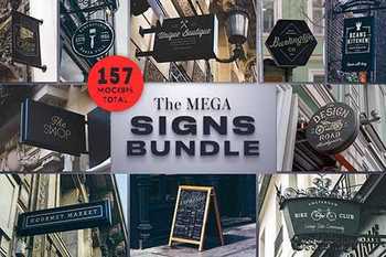 The Mega Signs Bundle 3752319